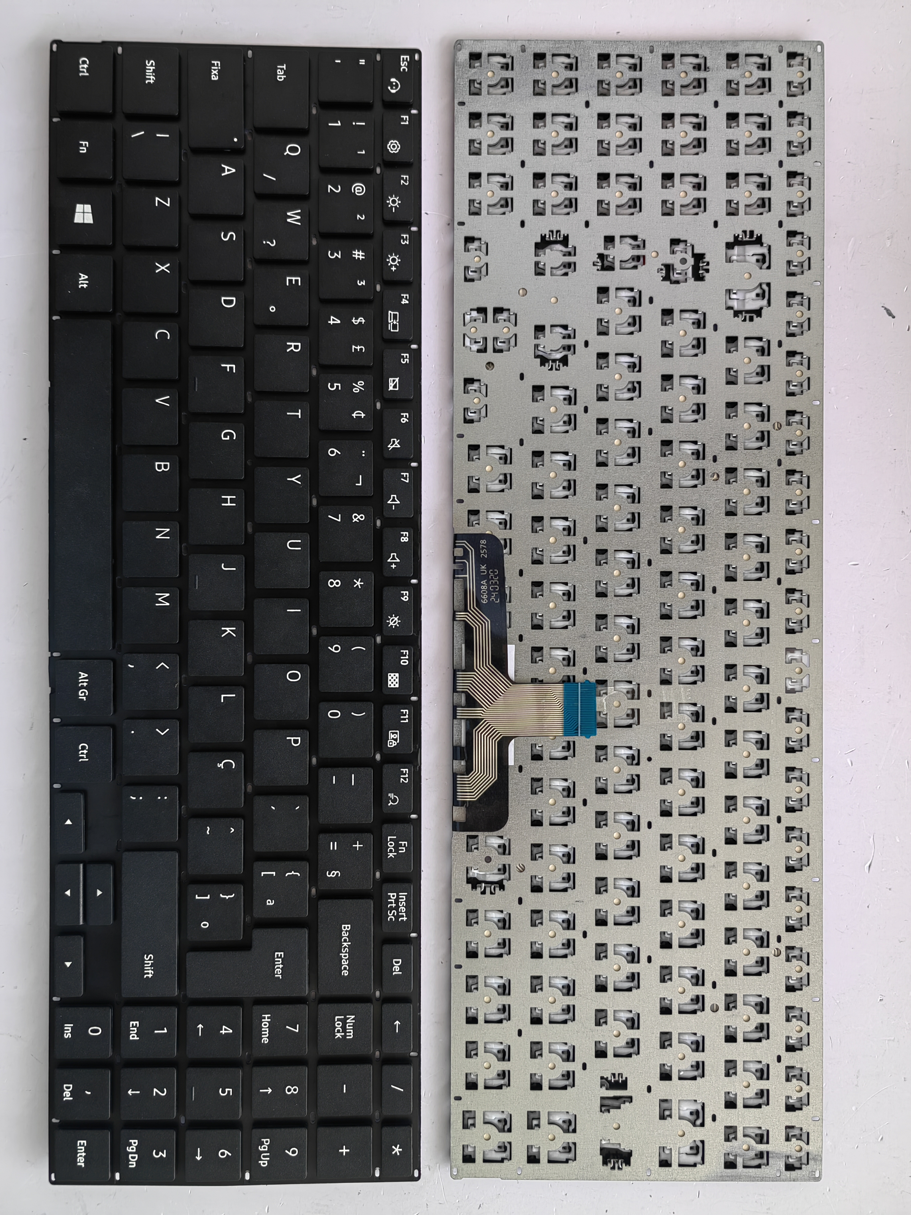 Picture of New Replacement Laptop Keyboard For SAMSUNG NP550XDA/6608A/NP550XDA-KF2BR/NP550XDA-KF1BR BLACK BR Layout